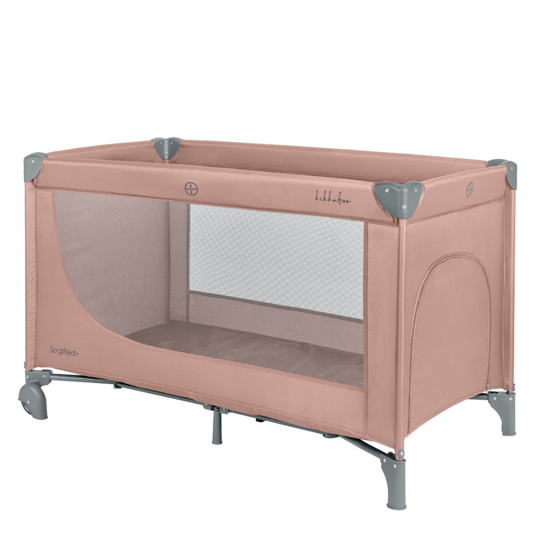 KikkaBoo® Lettino da viaggio 2 livelli 125x65 So Gifted PLUS Rosa 2026