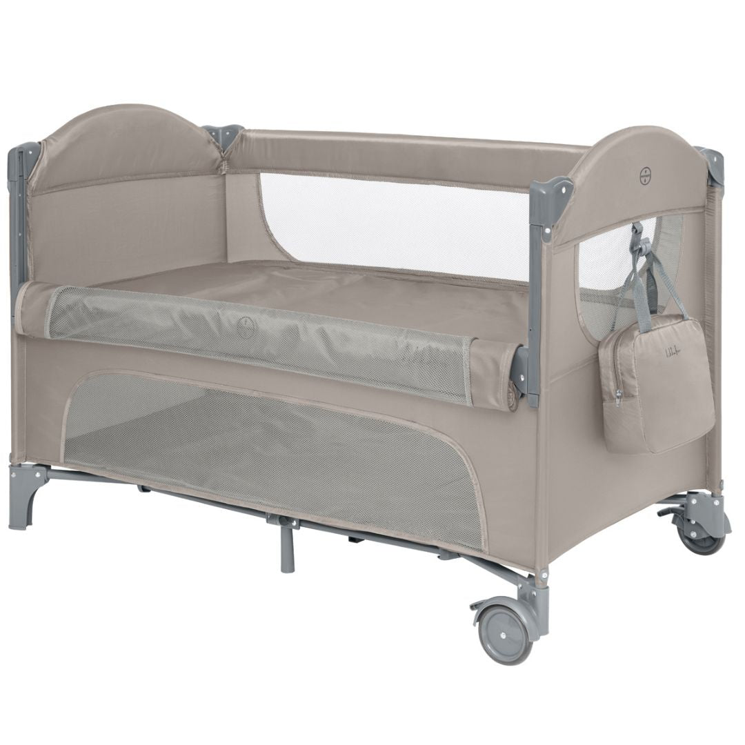 KikkaBoo® Lettino da campeggio 2 livelli Milky Way Beige 2026