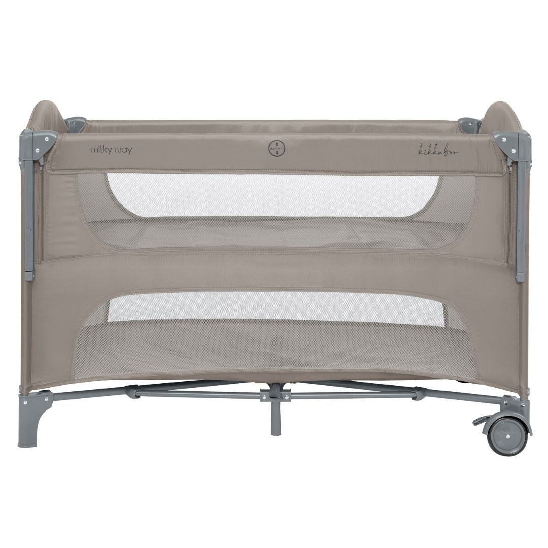 KikkaBoo® Lettino da campeggio 2 livelli Milky Way Beige 2026