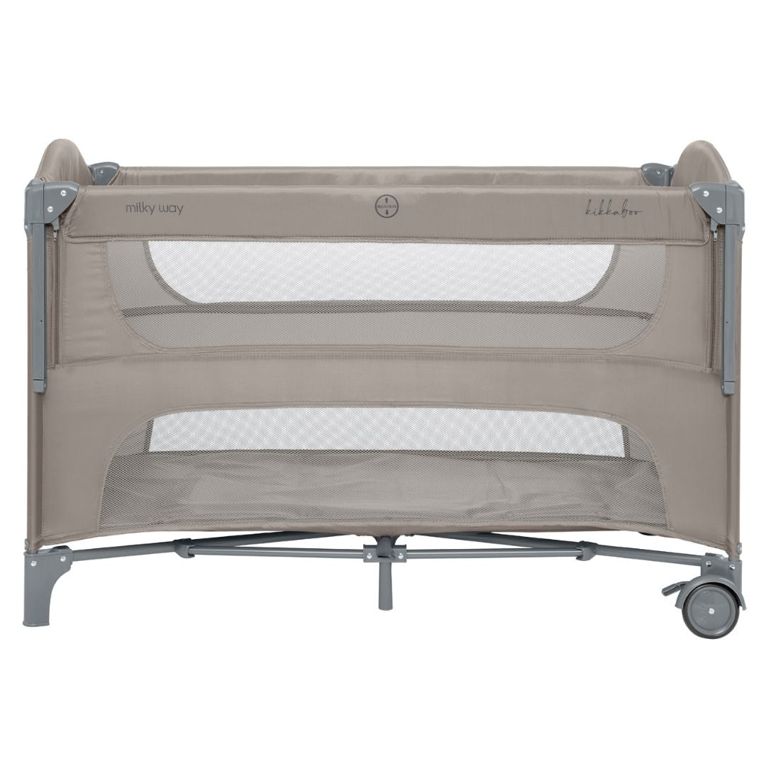 KikkaBoo® Lettino da campeggio 2 livelli Milky Way Beige 2026