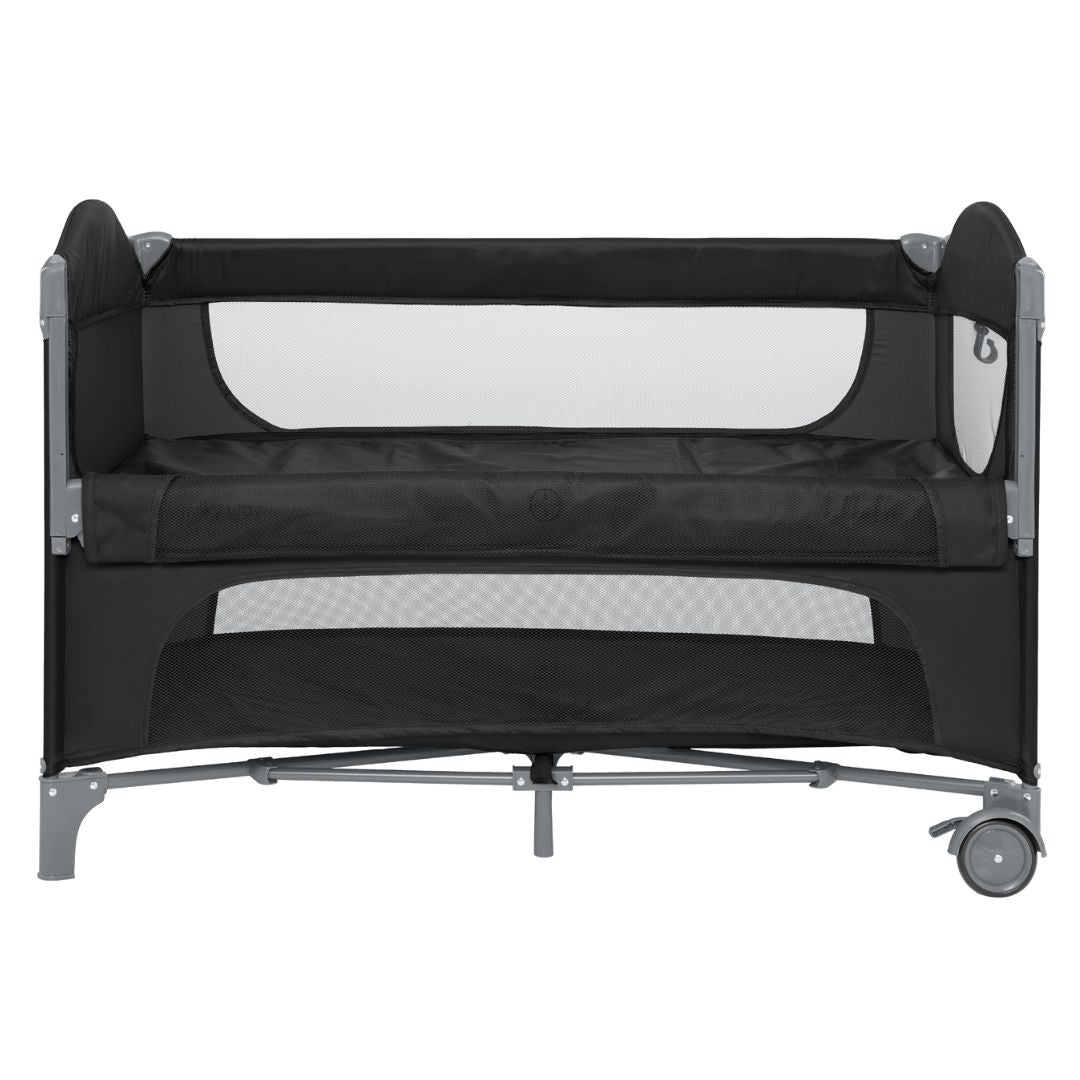 KikkaBoo® Prenosna posteljica 2 levels Milky Way Black 2026 KikkaBoo