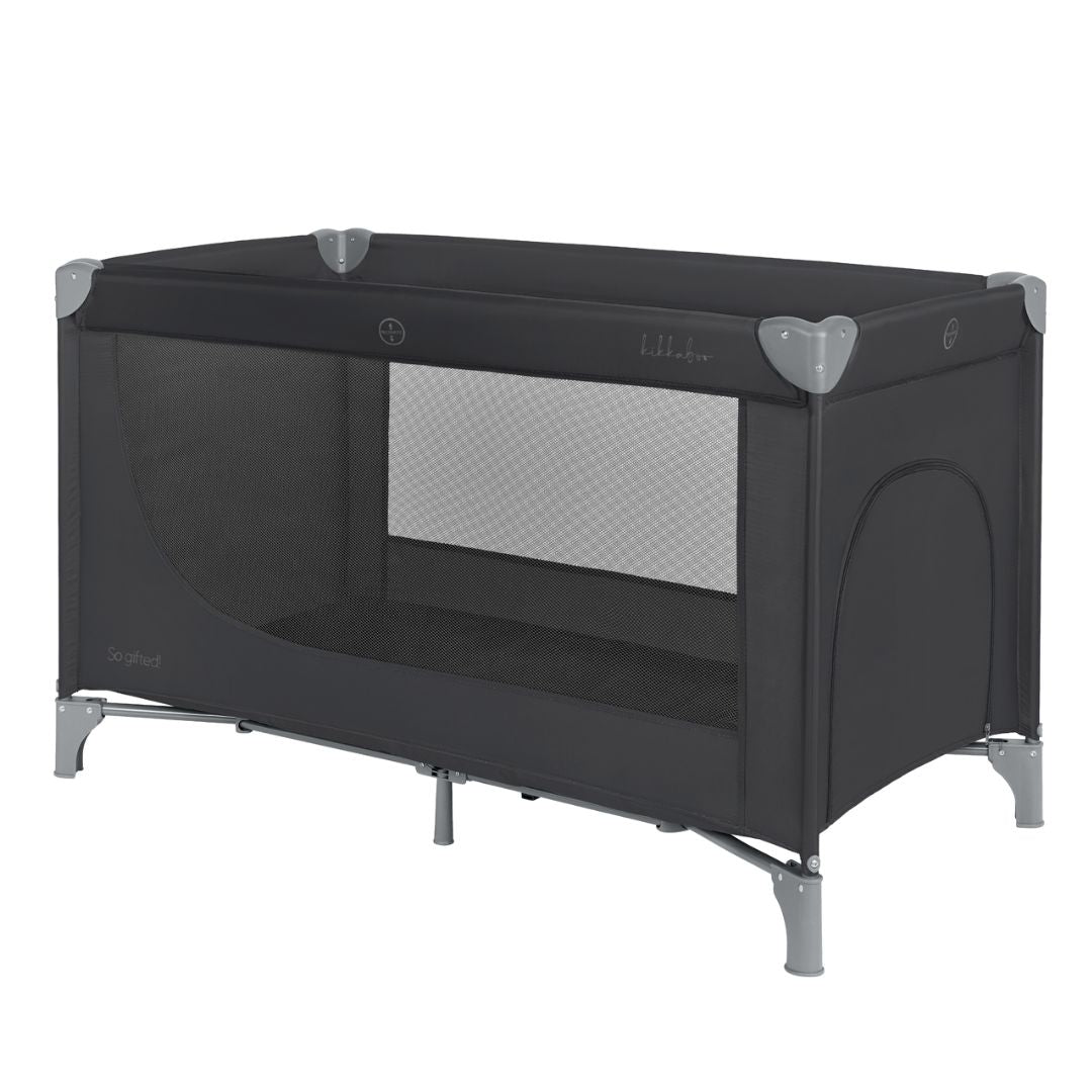 KikkaBoo® Prenosna posteljica 2 levels So Gifted Black 2026 KikkaBoo