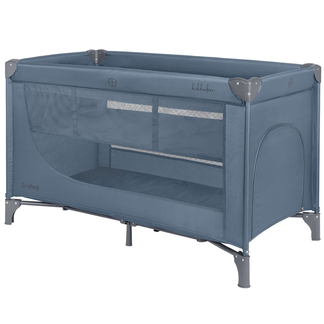 KikkaBoo® Prenosna posteljica 2 levels So Gifted Blue 2026 KikkaBoo