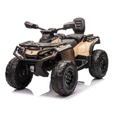 KikkaBoo® Quad a batteria Licensed  Can-Am Outlander ATV Khaki