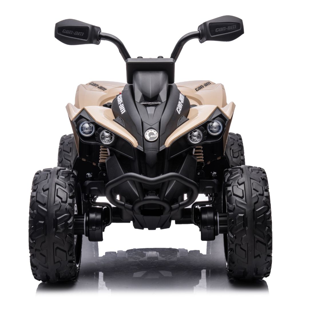 KikkaBoo® Štirikolesnik na akumulator Licensed Can-Am Renegade ATV Khaki KikkaBoo