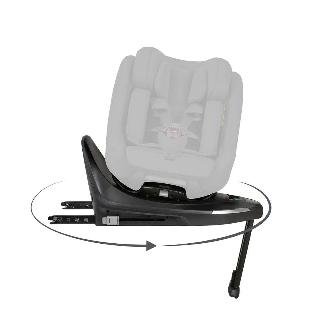 KikkaBoo® Vrtljiva Isofix baza i-Class 360 - Evitas
