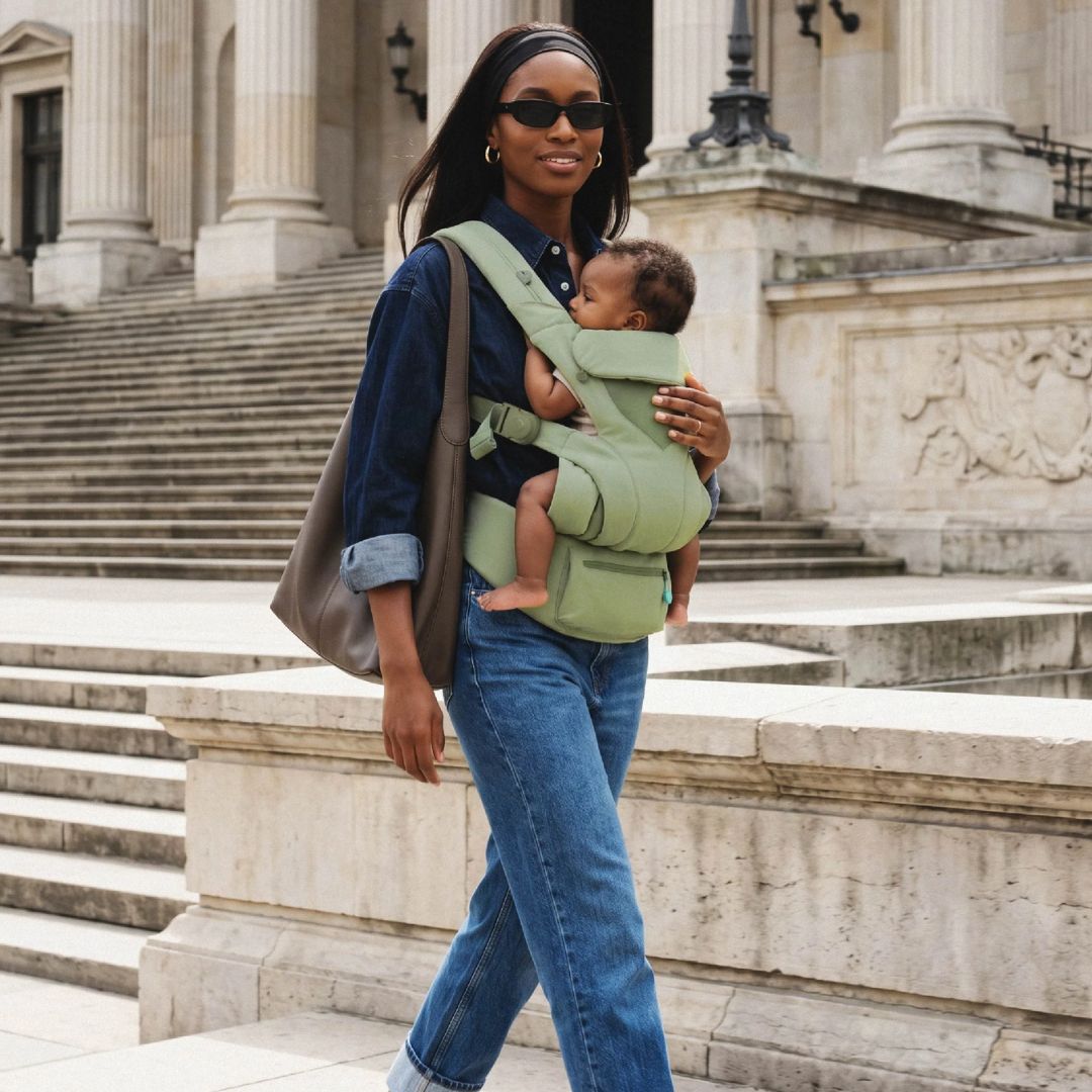 Koala Babycare® Porte-bébé ergonomique Cuddle Carry Light Green