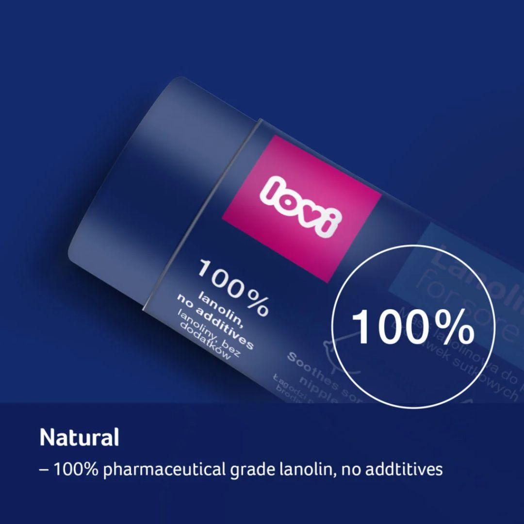 LOVI® Crema alla lanolina per la cura e la protezione del seno