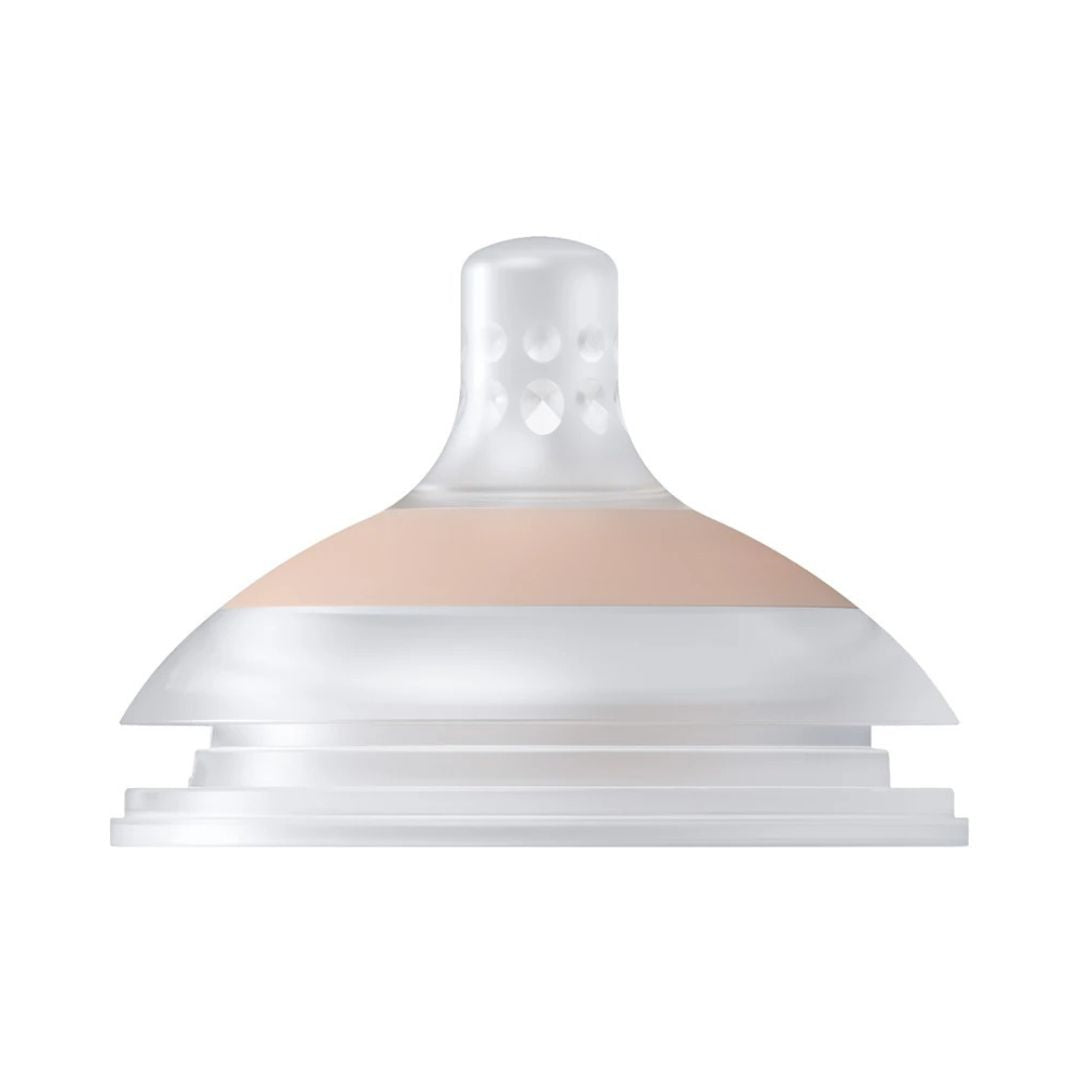 LOVI® Silikonski cucelj za podporo dojenju Mammafeel 6m+ CROSS-OUT