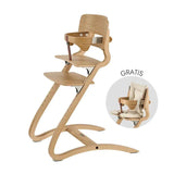 Leander® Seggiolone per pappa 2in1 Louie™ Oak (Hrast) Natural