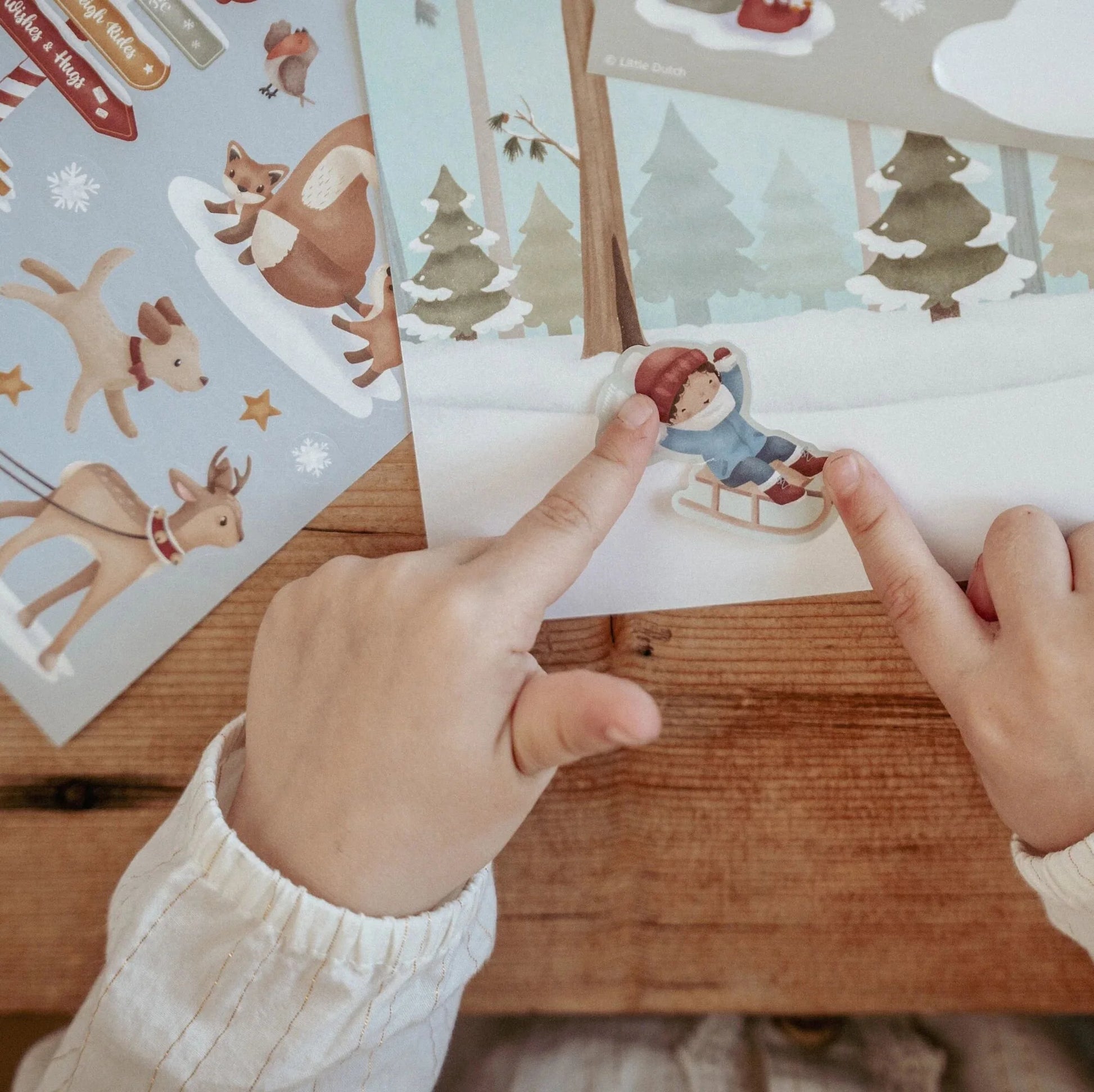 Little Dutch® Nalepke Božična zgodba Little Dutch