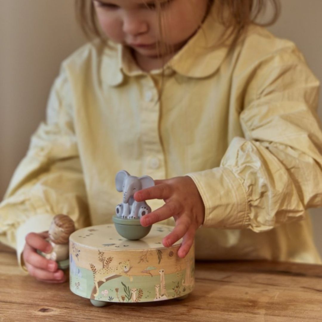 Little Dutch® Music Box Safari Friends