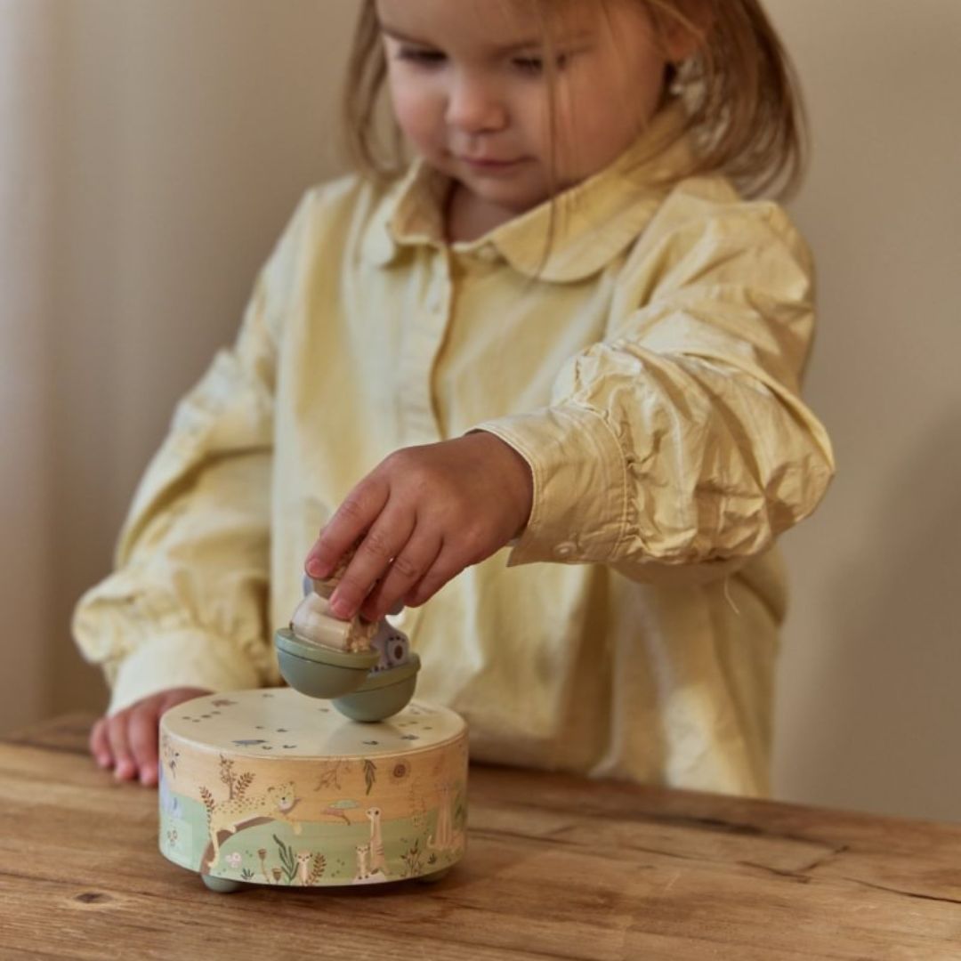 Little Dutch® Music Box Safari Friends