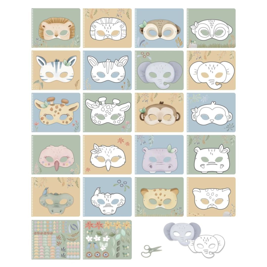 Little Dutch® Scissor Book Safari Friends