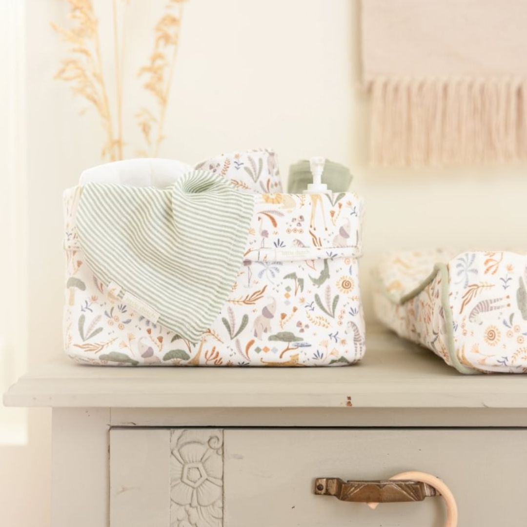 Little Dutch® Set of 3 Muslin Squares Safari Wonders – slika 3