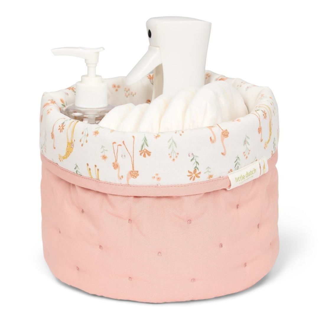 Little Dutch® Úložný koš Blooming Safari 20x15