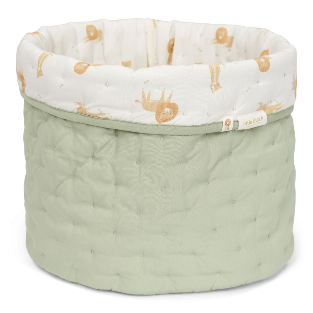 Little Dutch® Úložný koš Safari Leo 30x25