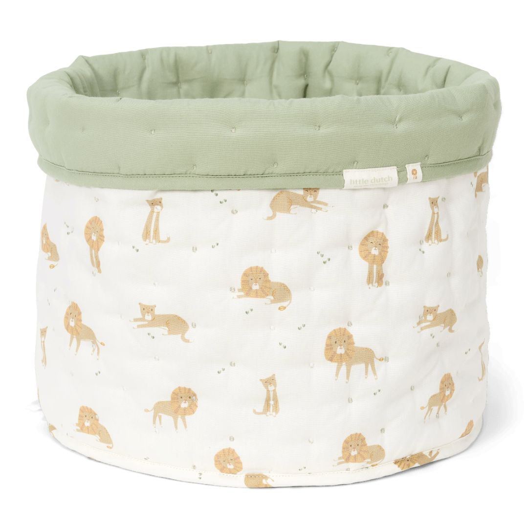Little Dutch® Úložný koš Safari Leo 30x25