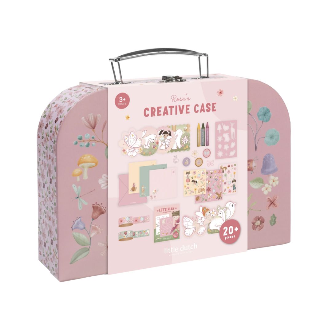 Little Dutch® Kreativni kovček Rosa Fairy Garden Little Dutch