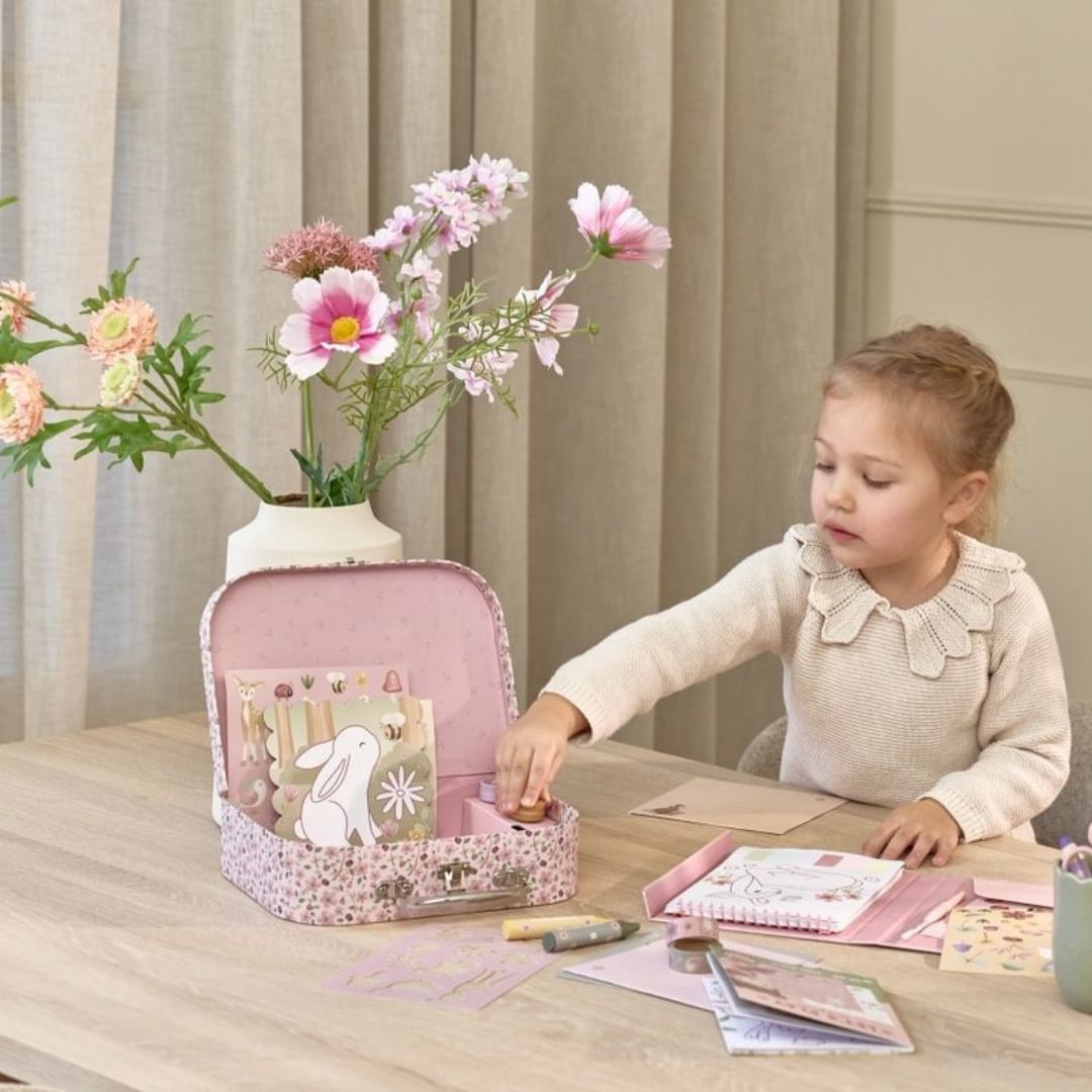 Little Dutch® Kreativni kovček Rosa Fairy Garden Little Dutch