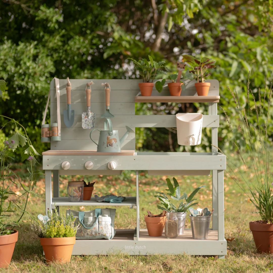 Little Dutch® Lesena zunanja otroška kuhinja Little Dutch