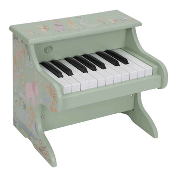 Little Dutch® Piano en bois Safari Friends Green