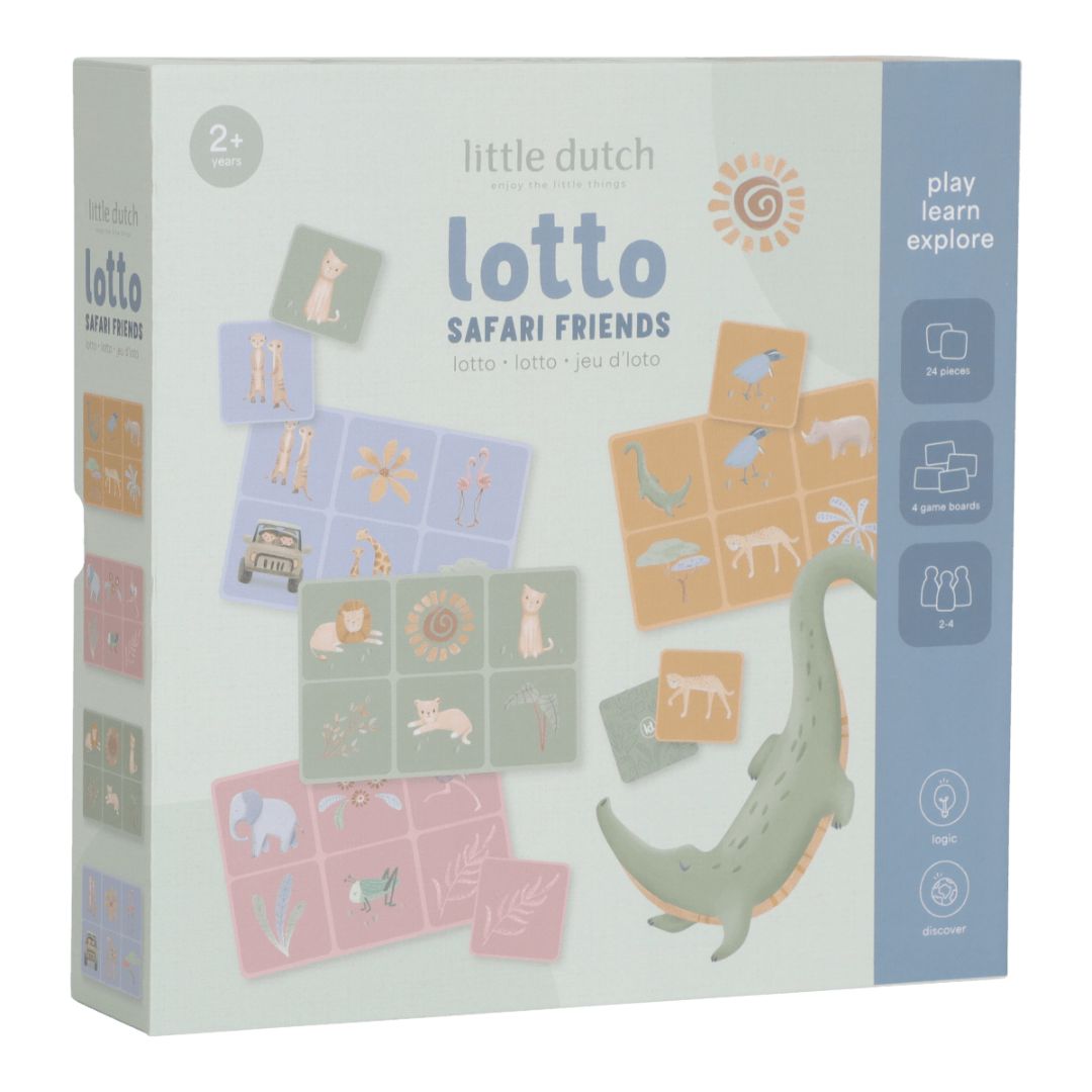 Little Dutch® Gioco del Lotto Safari Friends