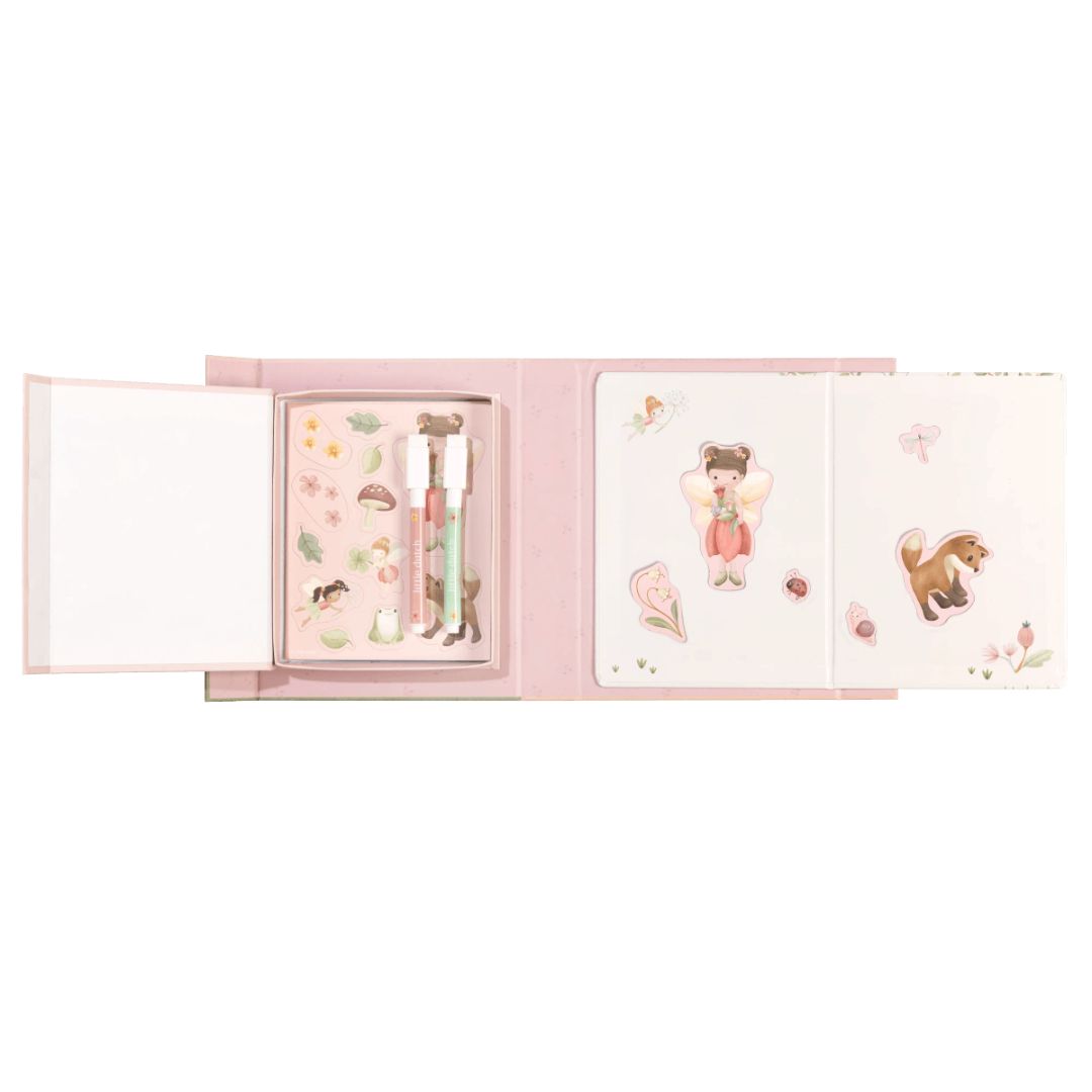 Little Dutch® Magnetic Activity Book Rosa Fairy Garden