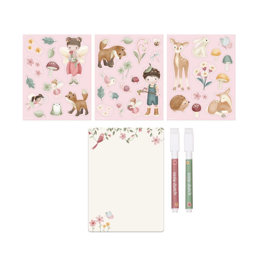 Little Dutch® Magnetic Activity Book Rosa Fairy Garden