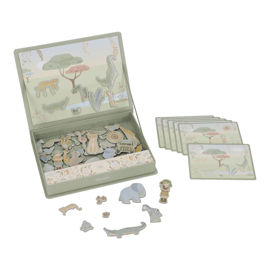 Little Dutch® Magnetic Puzzle Safari Friends