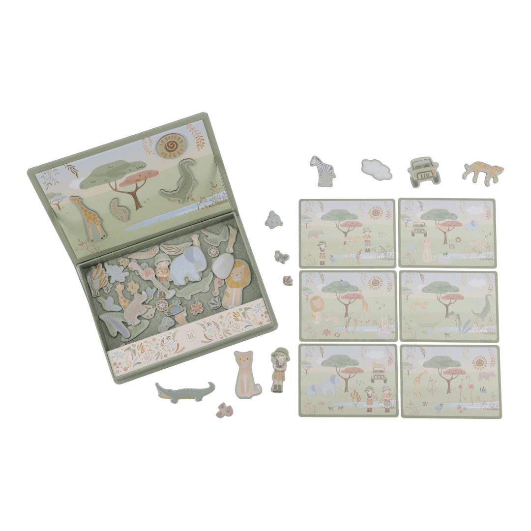 Little Dutch® Magnetic Puzzle Safari Friends