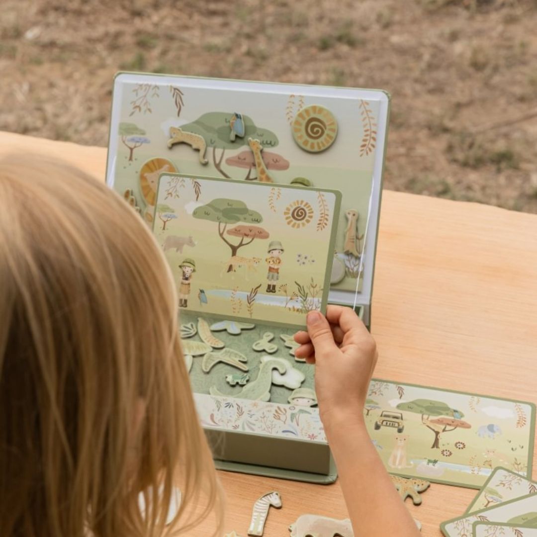 Little Dutch® Magnetic Puzzle Safari Friends