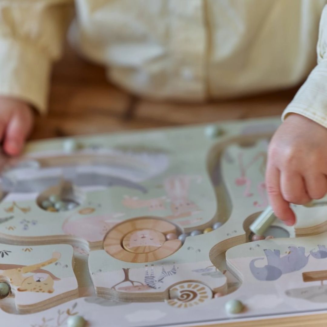 Little Dutch® Magnetic Maze Safari Friends