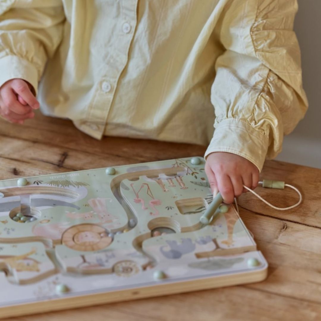 Little Dutch® Magnetic Maze Safari Friends