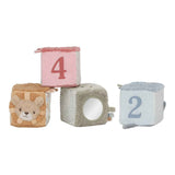 Little Dutch® Cubes souples Safari Friends