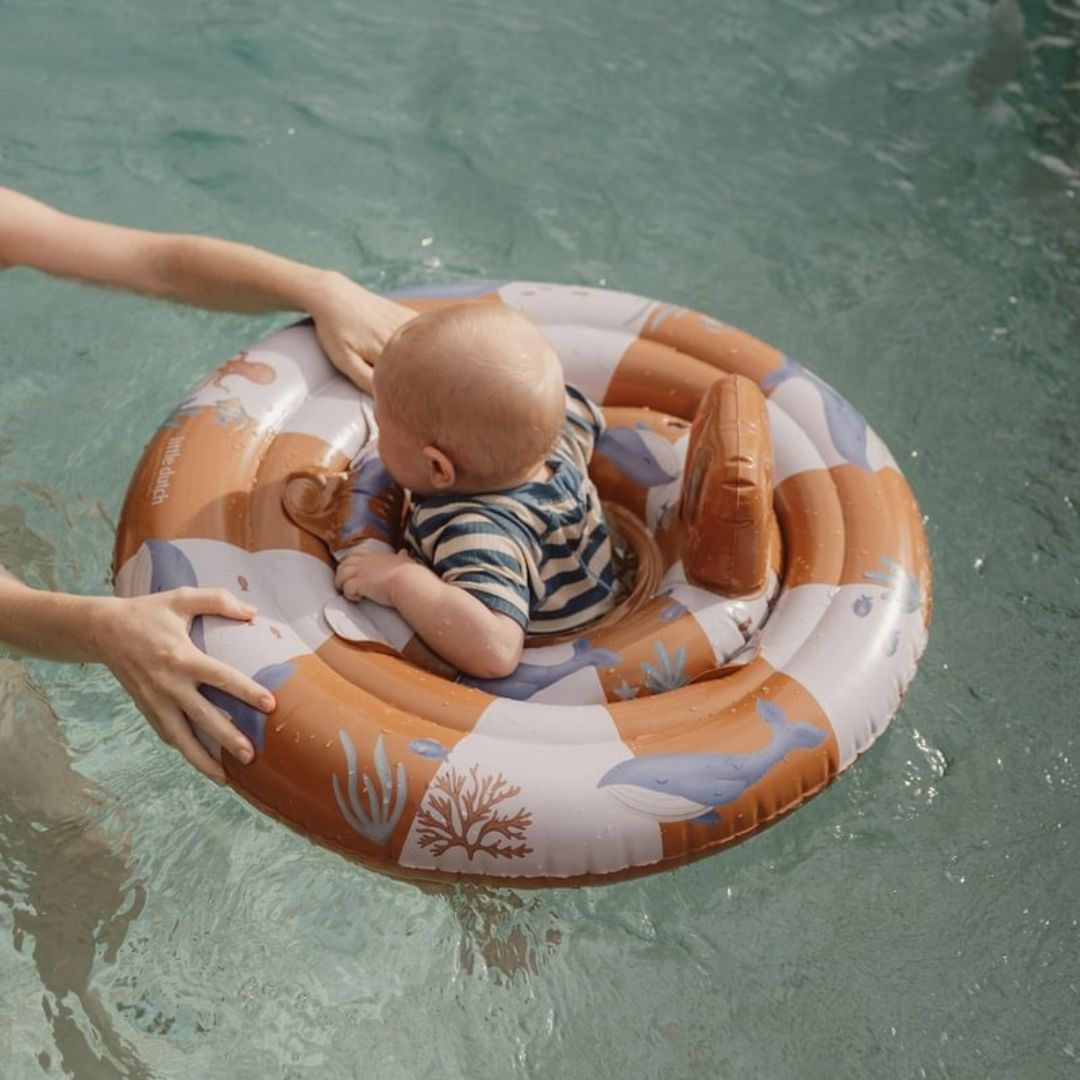 Little Dutch® Napihljiv otroški plavalni obroč Ocean World Little Dutch