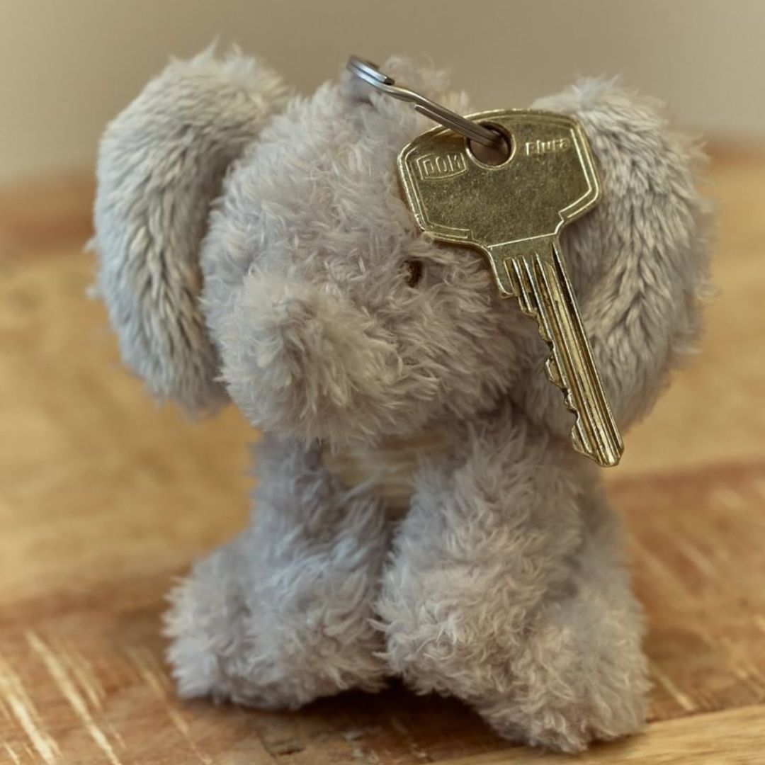 Little Dutch® Portachiavi peluche elefante Safari Friends
