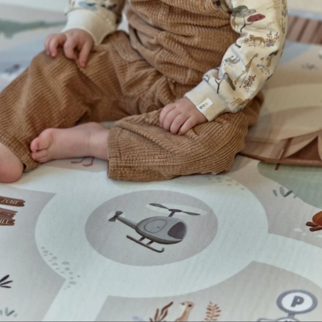 Little Dutch® Tappeto gioco per bambini Safari Friends