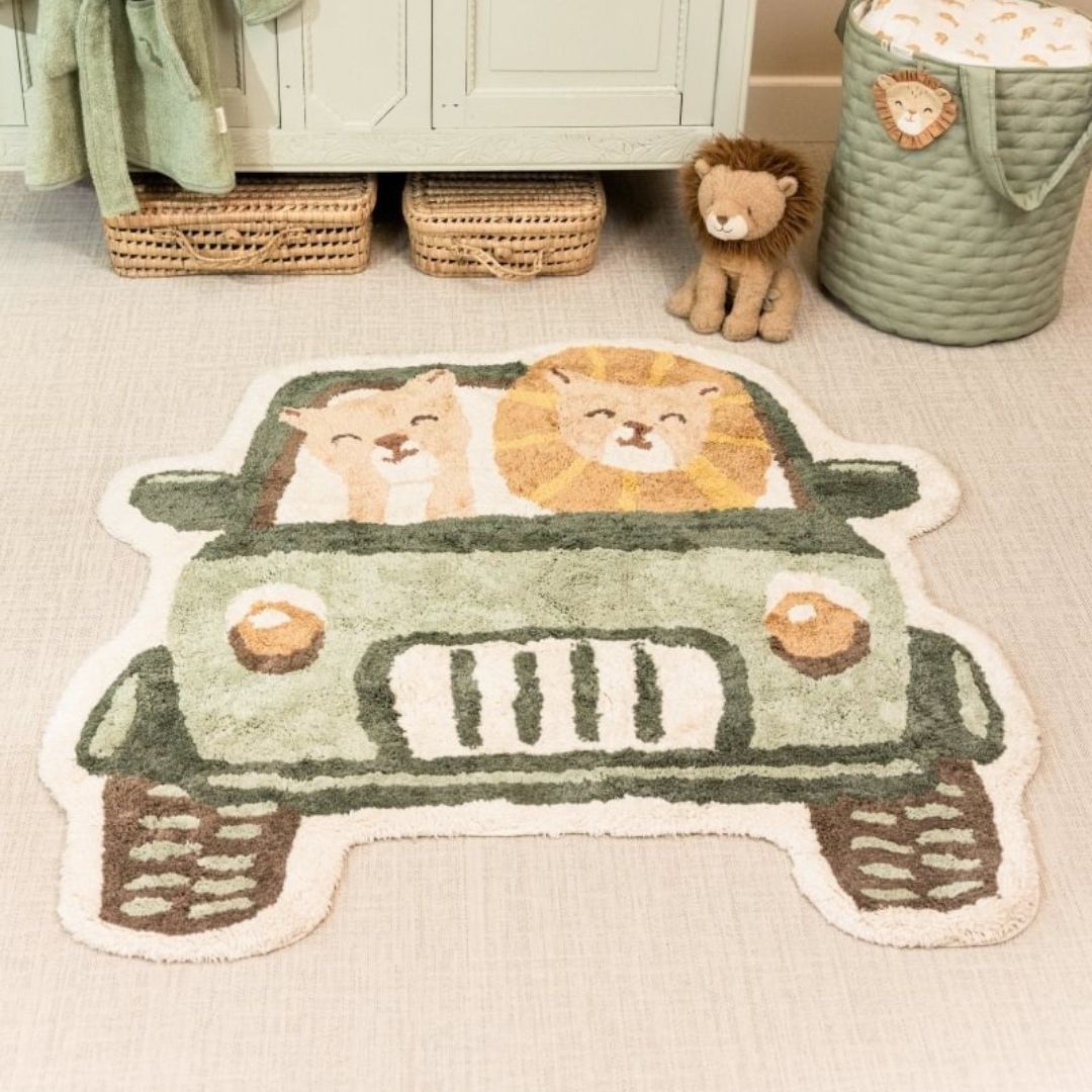 Little Dutch® Tappeto per bambini Safari Avto
