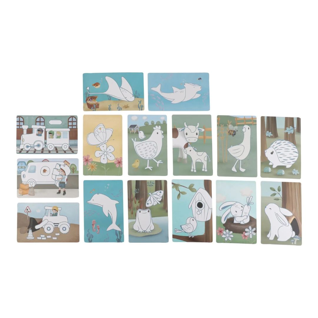 Little Dutch®  Tavoletta da disegno LCD Blue
