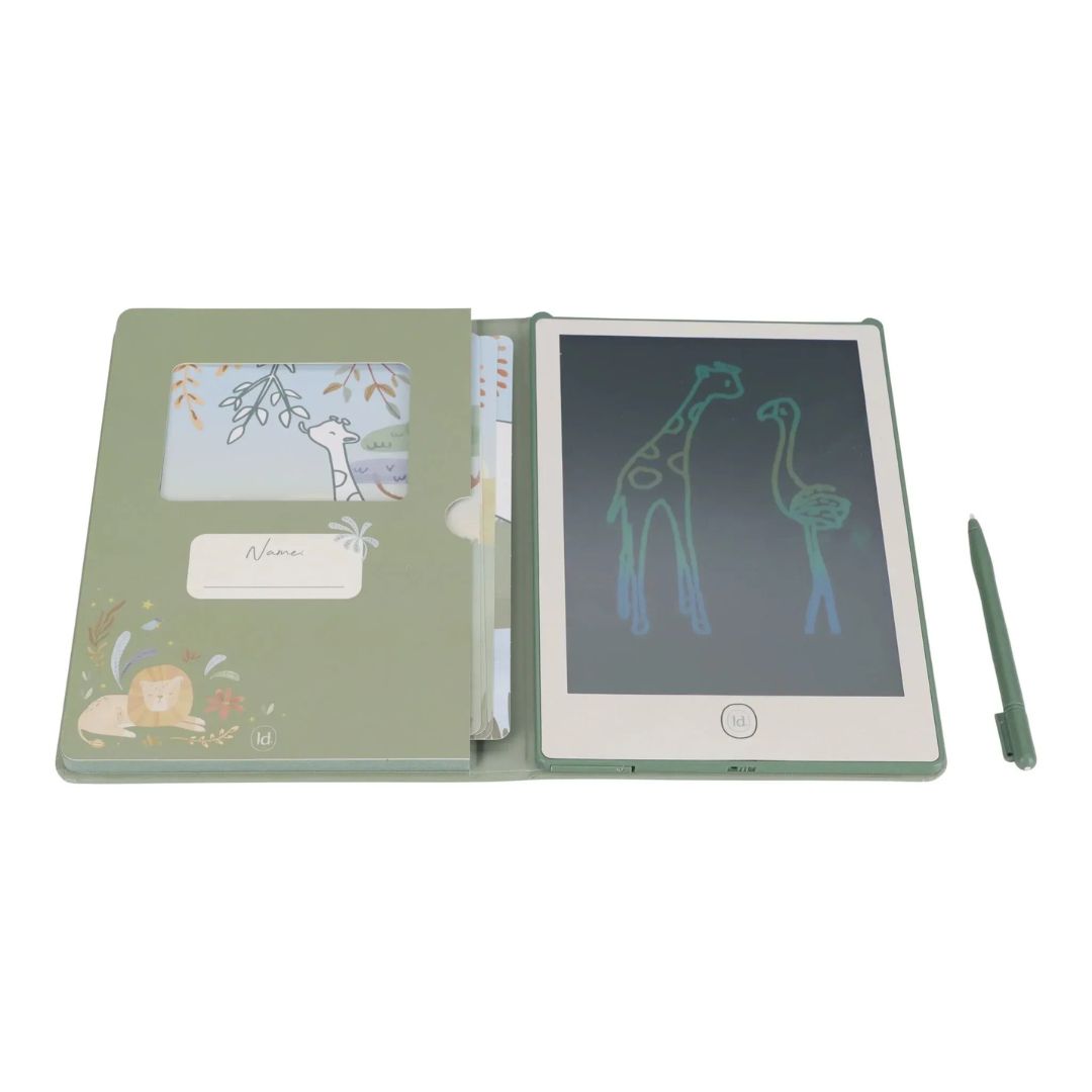 Little Dutch®  Tavoletta da disegno LCD Safari Friends