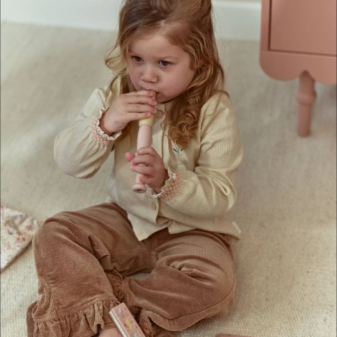 Little Dutch® Set musicale Safari Friends Pink