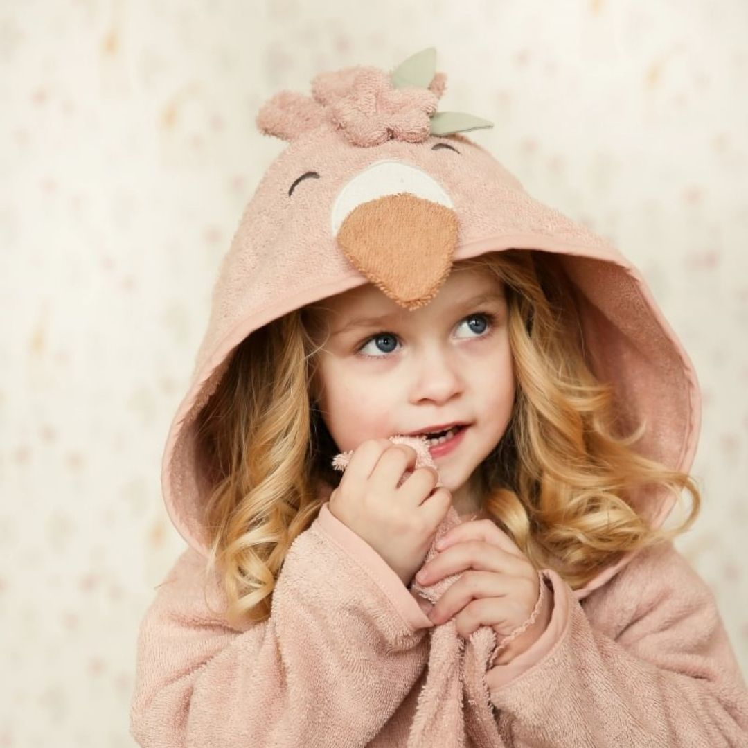 Little Dutch® Accappatoio per bambini Flamingo