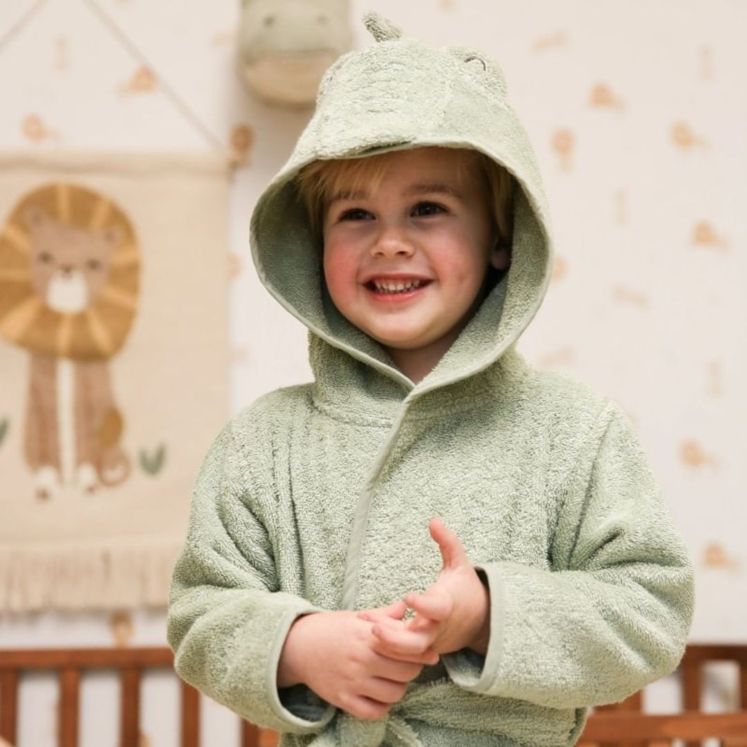 Little Dutch® Dječji kupaći ogrtač Krokodil
