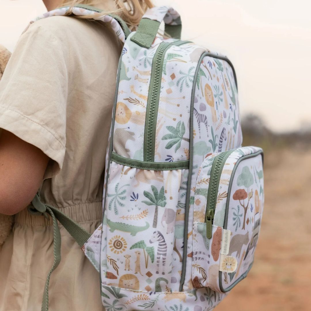 Little Dutch® Zaino per bambini Large Safari Friends