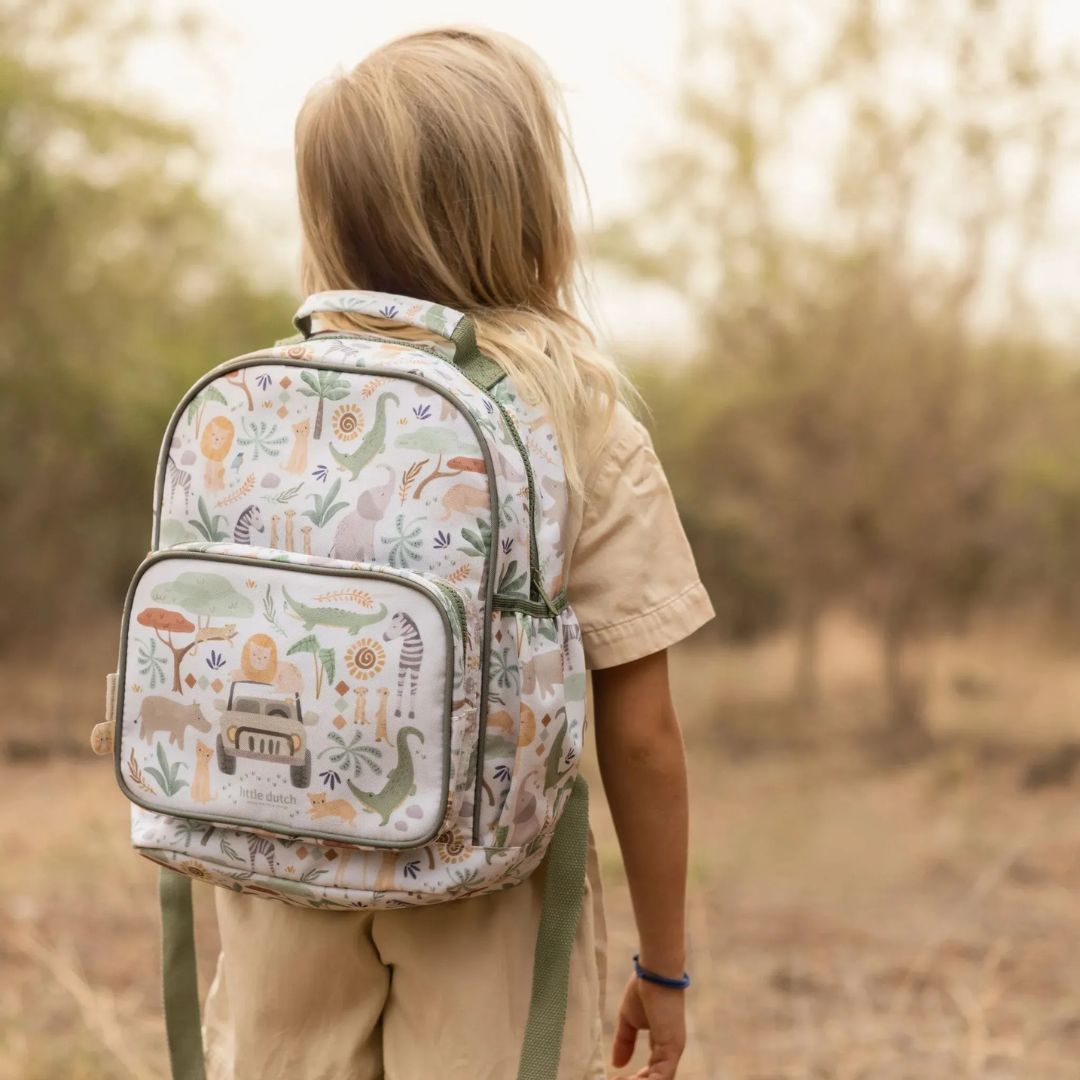 Little Dutch® Zaino per bambini Large Safari Friends