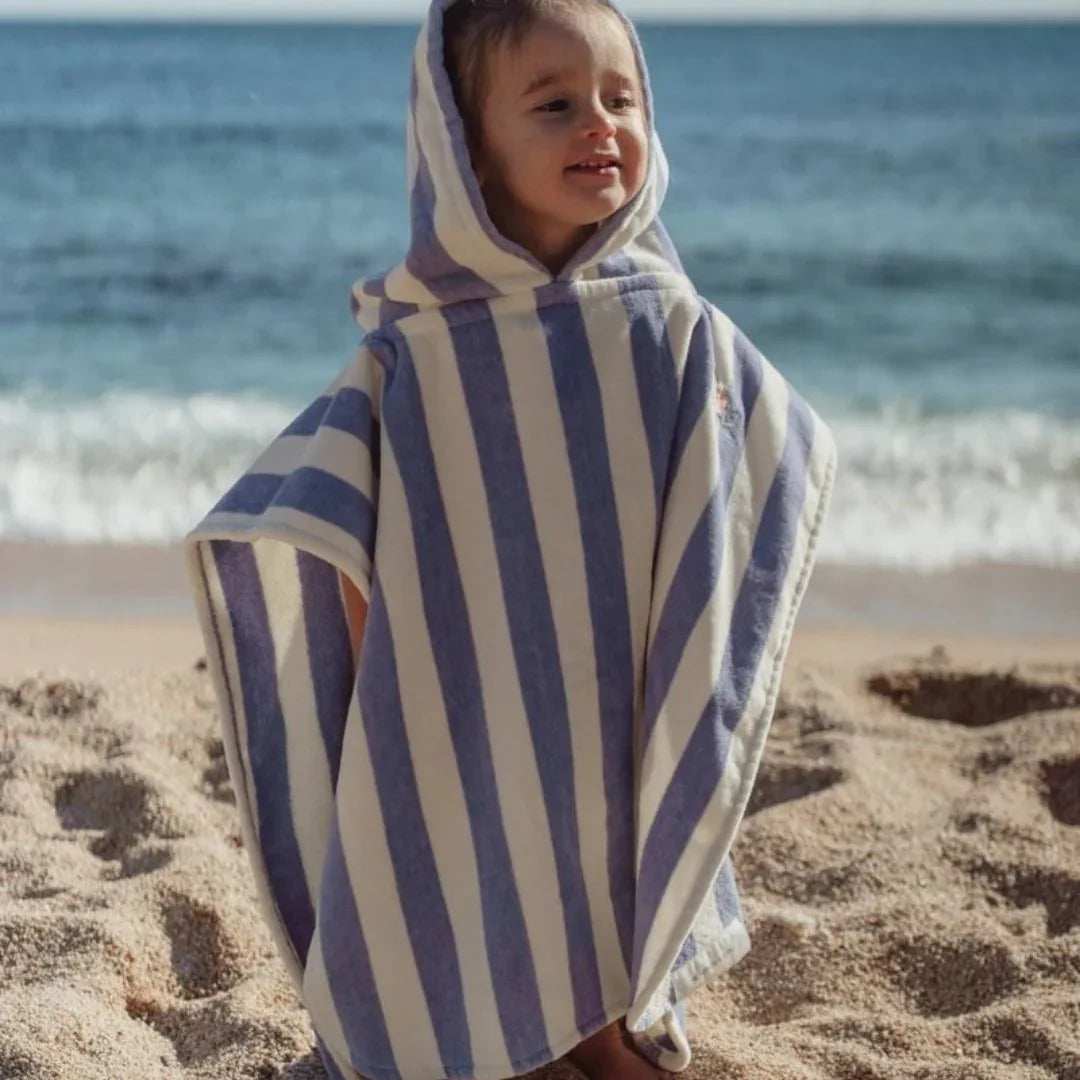Little Dutch® Pončo za plažo Dreamy Purple Stripe Little Dutch