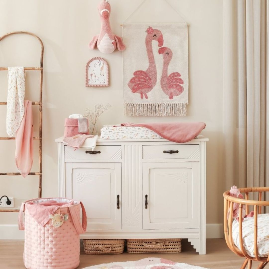 Little Dutch® Musselin-Wickeldecke Blooming Safari 120x120