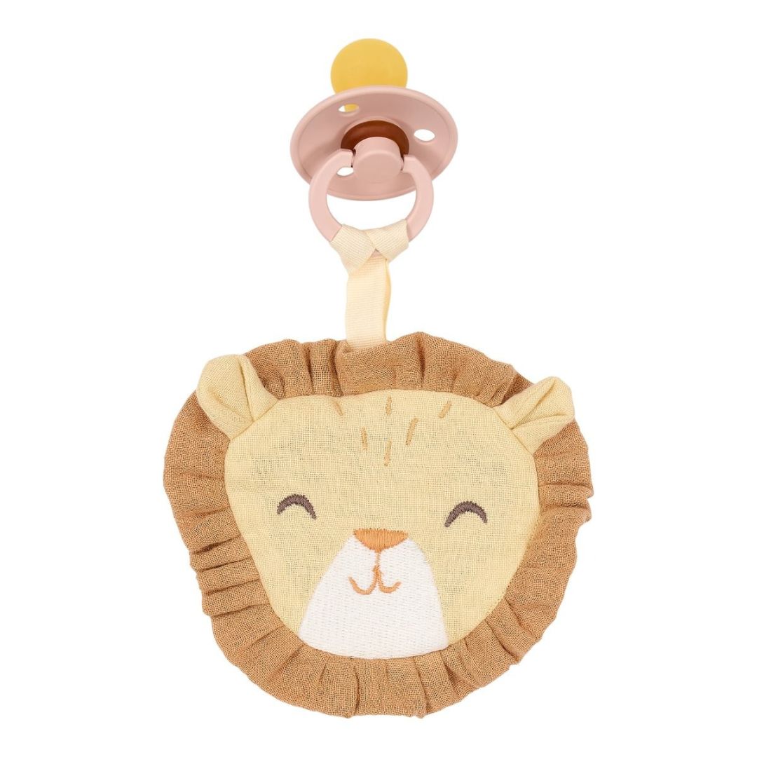 Little Dutch® Pacifier Clip Lion
