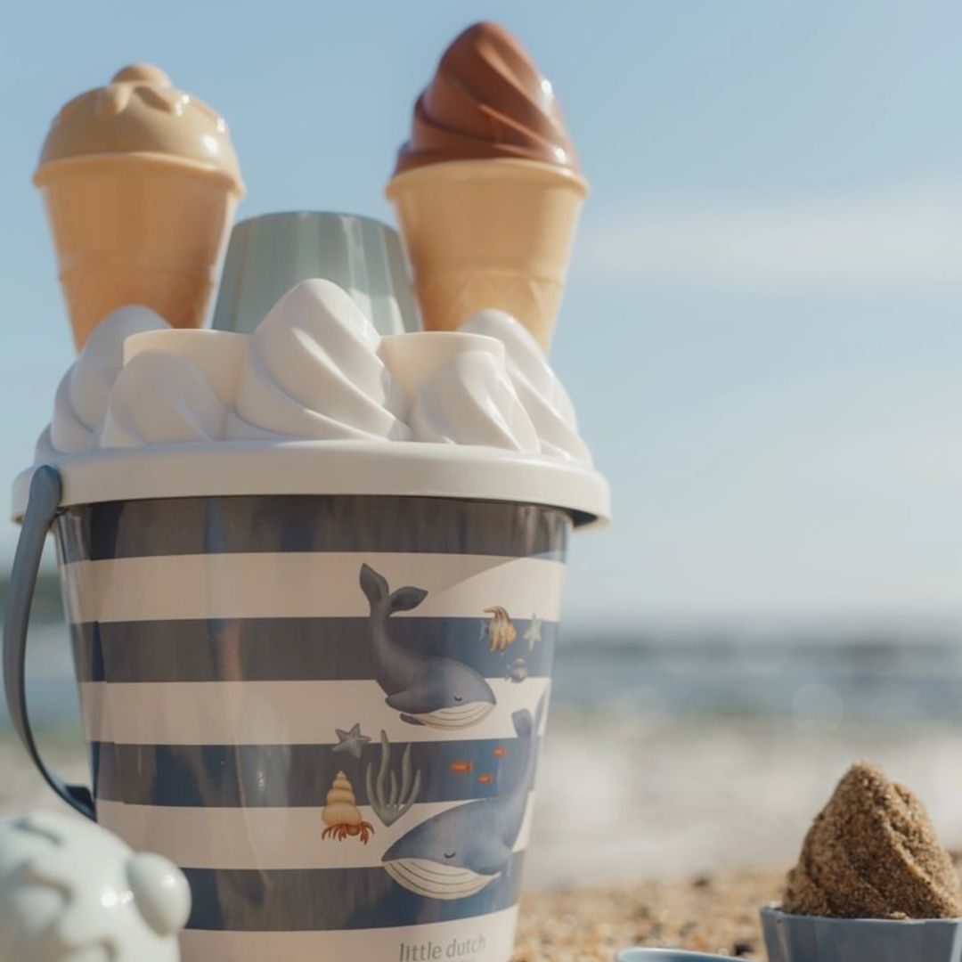 Little Dutch® Set da spiaggia Ice Cream Ocean World